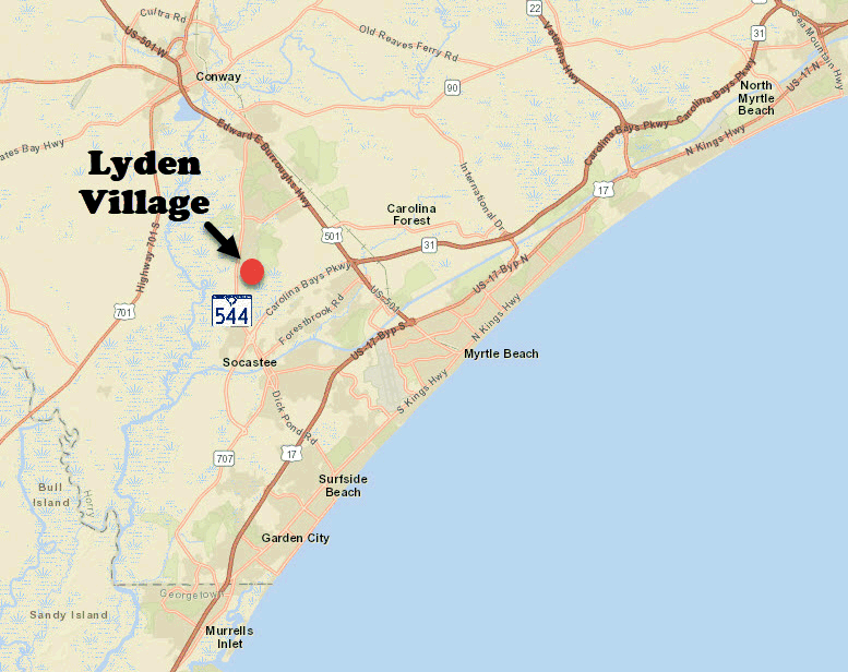 Lyden Village conveniently located off of Highway 544.